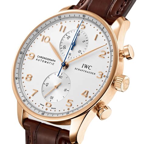 iwc watch portugieser|iwc portuguese chronograph price.